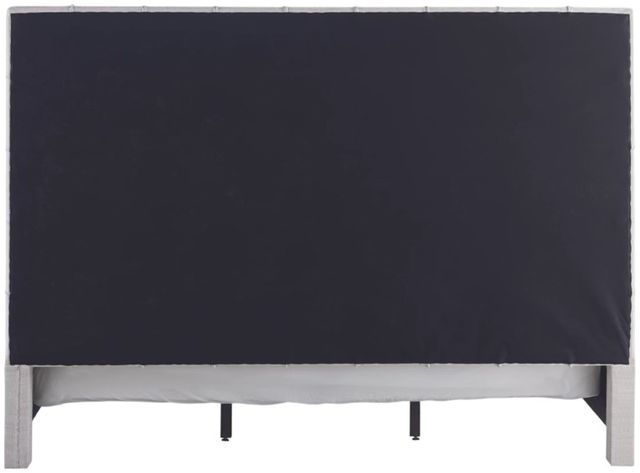 Universal Explore Home™ Love. Joy. Bliss. Miranda Kerr Home Uptown Pewter King Upholstered Panel Bed-3