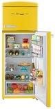 Unique® Appliances Classic Retro 22'' 7.5 Cu. Ft. Canary Yellow Top Freezer Refrigerator-3