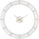 Uttermost® Ivory Halo Ivory/Gold Minimalist Wall Clock-0