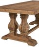 Furniture Classics Manor House Brown 40" Trestle Dining Table-3