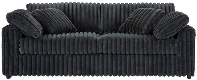 Hughes Furniture® 24550 Mondo Charcoal Sofa-0