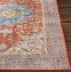 Surya Leicester Beige/Brick Red 4'x6' Area Rug-1
