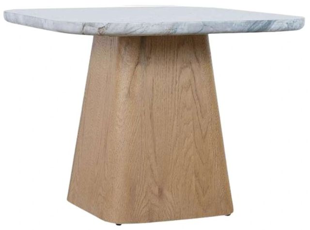 Hooker® Furniture Commerce and Market Hudson Gray Low Nesting Table with Natural Oak Base-0