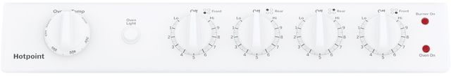Hotpoint® 24" White Freestanding Electric Range-4