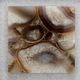 A & B Home Remi Gold/Light Gray Shadow Box Wall Art-2