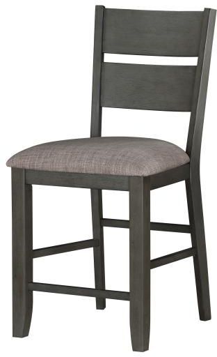 Mazin Furniture Baresford Gray Counter Chair-1