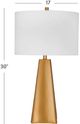 Bassett Mirror Torrington Gold Table Lamp-3