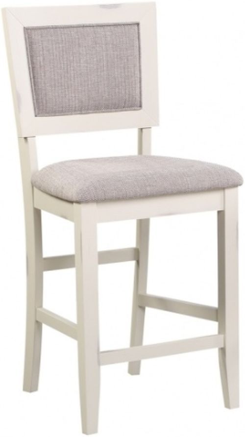 Winners Only® Woodbridge Gray/White Bar Stool-0