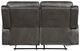 Homelegance® Pagosa Gray Double Reclining Loveseat-4