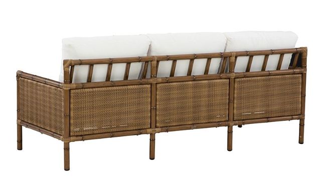 Lane Venture® Brooks Outdoor Aluminum/Wicker Sofa-1
