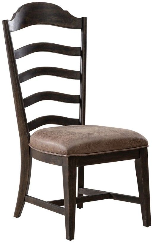 Liberty Furniture Paradise Valley 7-Piece Saddle Brown/Tobacco Trestle Dining Set-3