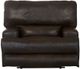 Catnapper® Wembley Chocolate Leather Lay Flat Recliner-2