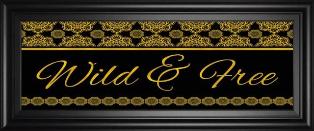 Classy Art Wild and Free by Cindy Jacobs Wall Art-0