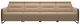 Stressless® by Ekornes® Customizable Emily Power Reclining 4-Seater Sofa with Steel Trim and Legs-0