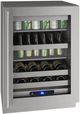 U-Line® 24" Stainless Steel Wine Cooler-3