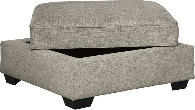 Signature Design by Ashley® Bovarian Stone Storage Ottoman-2