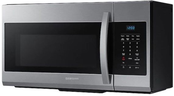 Samsung 30" 2.1 Cu. Ft. Fingerprint Resistant Stainless Steel Over the Range Microwave-2