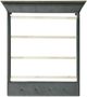 Elements International Jolene Grey King Upholstered Panel Bed-3