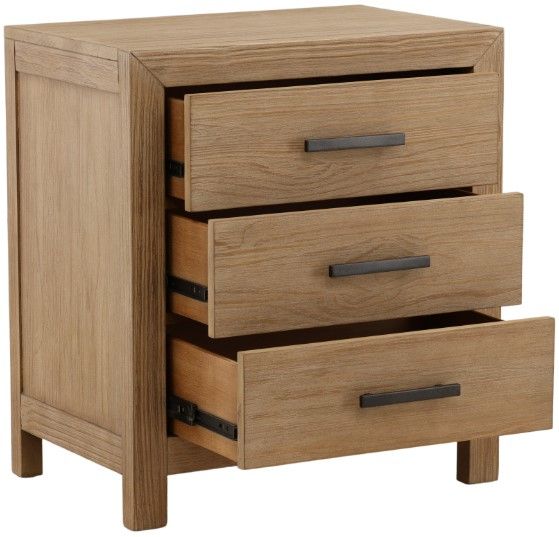 Dovetail Furniture Emmalyn Light Warm Wash Nightstand-4