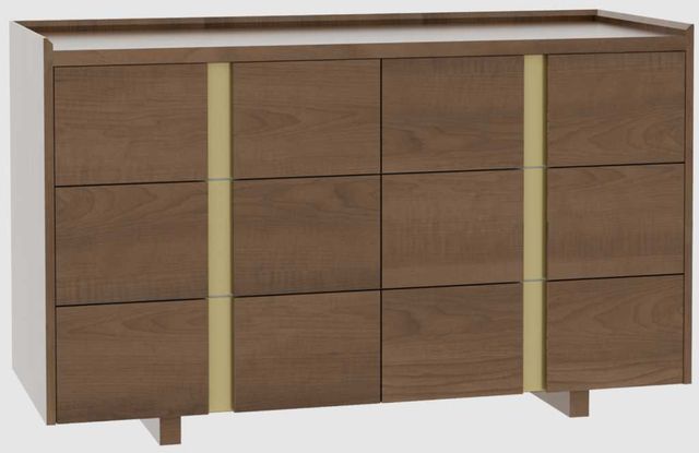 Country View Woodworking Verrado 55" Wood Legs Dresser-0