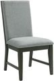 Elements International Donovan 5-Piece Black/Gray Rectangular Dining Set-3