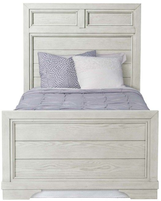 Westwood Design Foundry White Dove Youth Twin Panel Bed-1