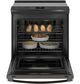 GE Profile™ 30" Fingerprint Resistant Black Stainless Slide-In Electric Range-2