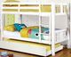 Furniture of America® Cameron White Twin/Twin Bunk Bed-0
