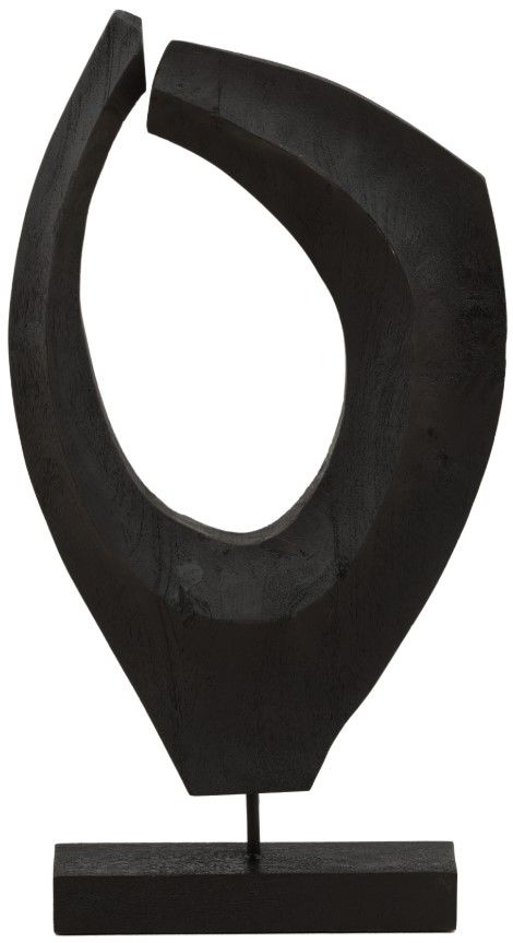 Dovetail Furniture Jourdain Black Sculpture-1