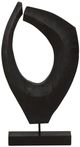 Dovetail Furniture Jourdain Black Sculpture-1