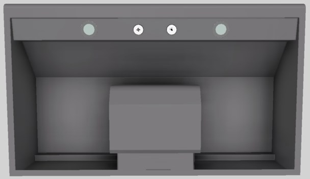 Vent-A-Hood® 36" Gunsmoke Under Cabinet Range Hood-2