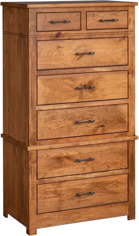 Country Classic Collection Customizable Signature Chest on Chest-0