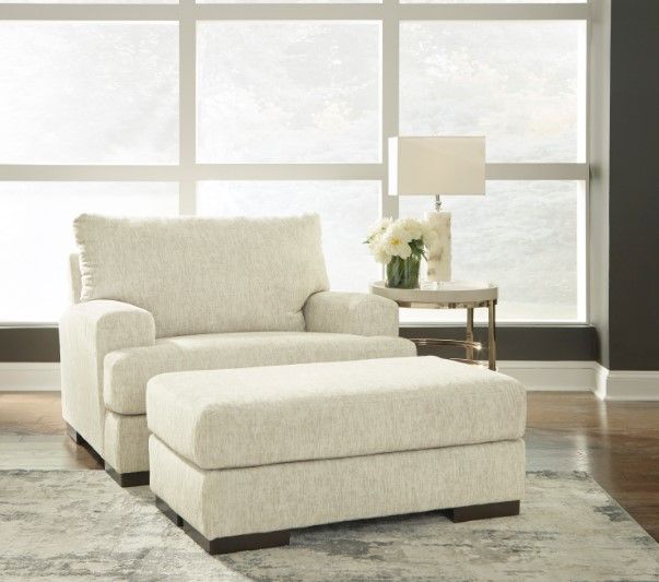 Signature Design by Ashley® Caretti 2-Piece Parchment Living Room Set-3