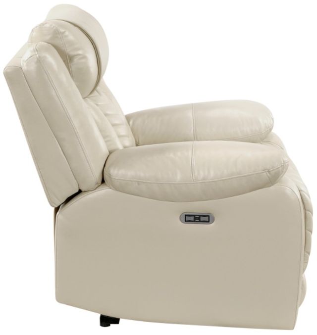 Homelegance® Huron Beige Power Recliner with Charging Ports-3