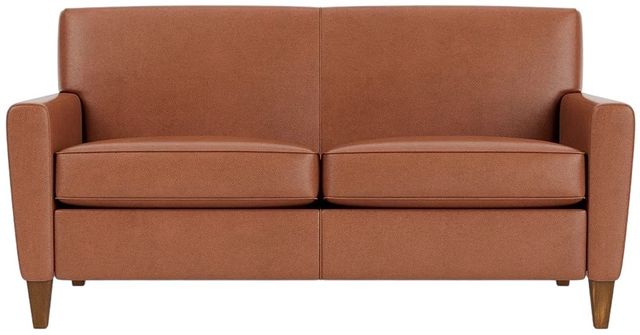 Flexsteel® Customizable Digby Leather Two Cushion Sofa-2