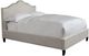Parker House® Jamie Flour King Upholstered Panel Bed-0