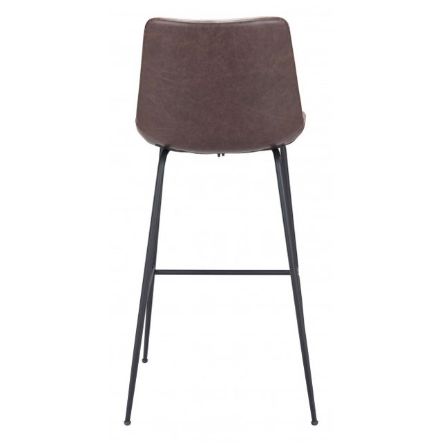 Zuo® Modern Byron Brown Counter Chair-2