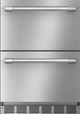 Thermador® Freedom® 24'' 4.4 Cu. Ft. Stainless Steel Under Counter Double Drawer Refrigerator -0