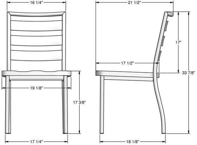 Amisco Customizable Tori Dining Side Chair-3