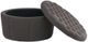 Olliix by Madison Park Charcoal Derek Storage Ottoman-1