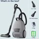 Electrolux® Ultimate800™ Urban Gray Bagged Canister Vacuum-1