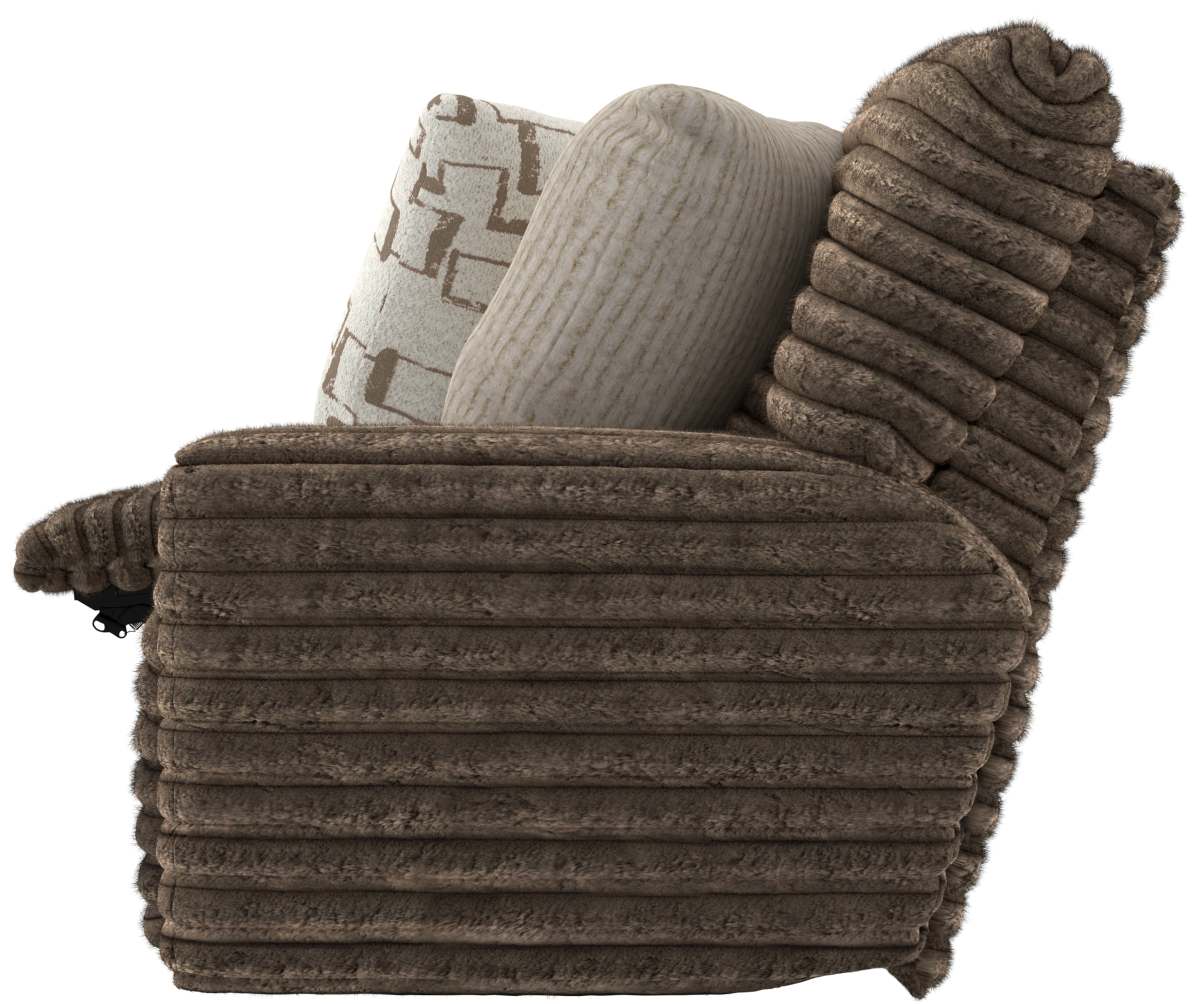 Catnapper® Lynx Mocha Power Reclining Console Loveseat with Zero