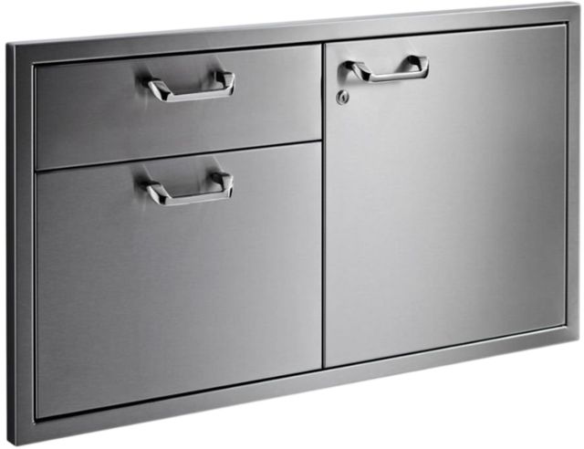 LYNX® Professional Classic 42" Stainless Steel Door Drawer Combination-2
