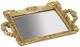 A & B Home Gold Mirrored Tray-0