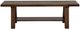 International Furniture Direct Parota Brown Bench-3