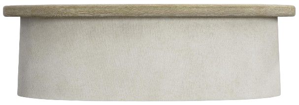 Bernhardt Easley Bernhardt Living Trevin Cocktail Table with Silt Base-2