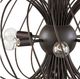 Currey & Company Akio Bronze Gold Chandelier-3