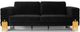 VIG Furniture Divani Casa Georgia Black Modern Sofa-1