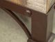 International Furniture Direct Antique Brown California King Panel Bed-4