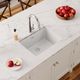 Elkay Quartz Classic® White 24-5/8" x 18-1/2" x 9-1/2" Single Bowl Undermount Sink-2